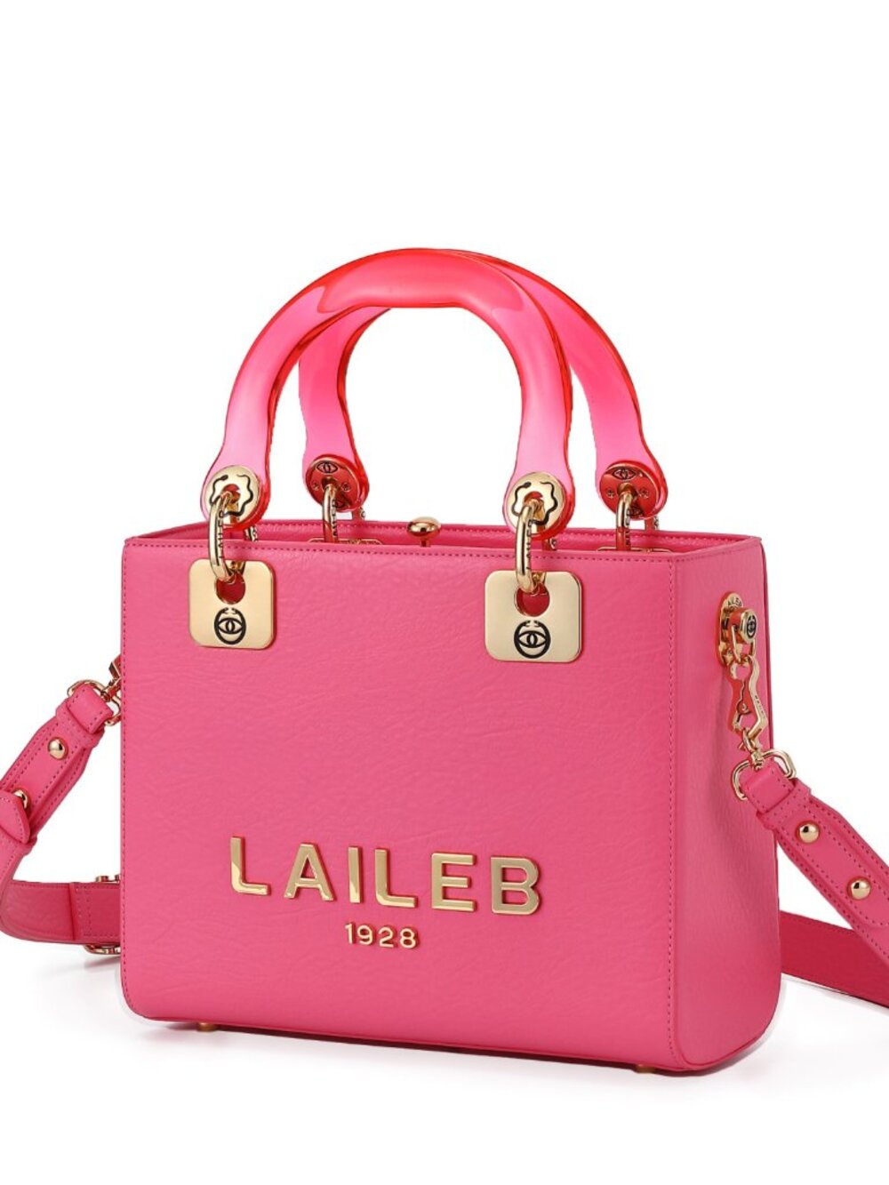 Laileb Beira Luxury Women's Purse (Tickle Me Pink) (New in Box)